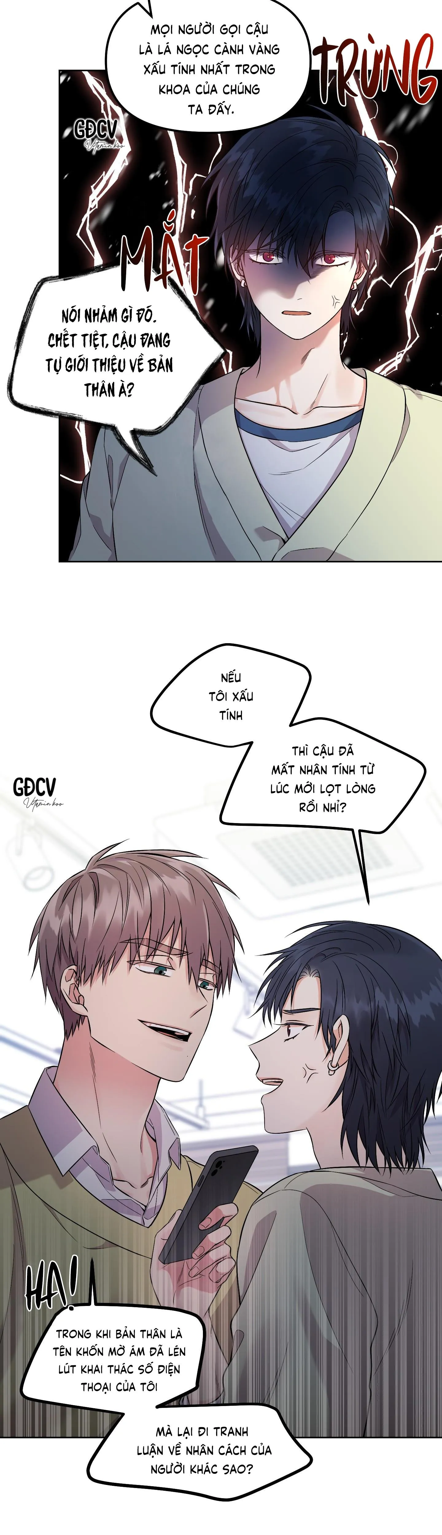 CUỘC TRÒ CHUYỆN CẦN THIẾT CỦA ĐÔI TA Chapter 1 Trang 21