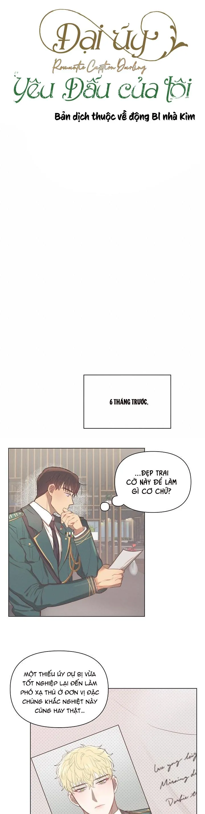 ĐẠI ÚY YÊU DẤU CỦA TÔI Chapter 1 Trang 12