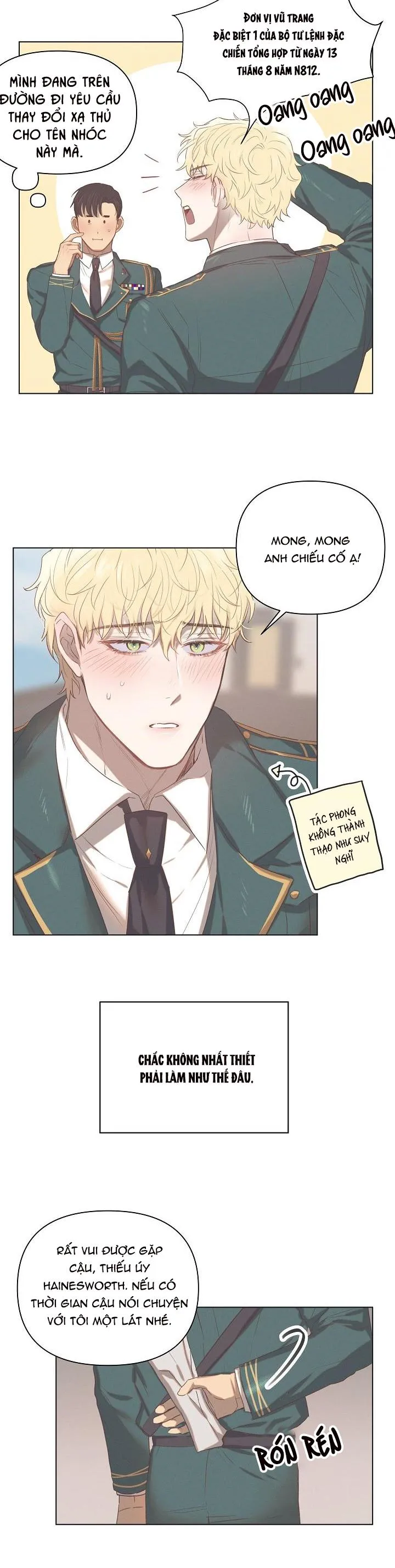 ĐẠI ÚY YÊU DẤU CỦA TÔI Chapter 1 Trang 19