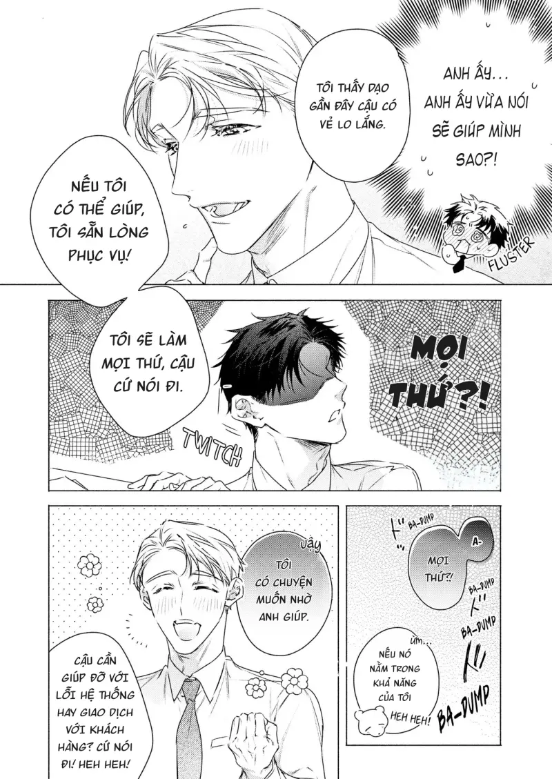 Đàn anh! Cho tôi vuốt ve bộ ngực đẩy đà của anh đi! Chapter 2 Trang 4