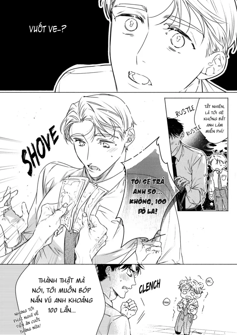 Đàn anh! Cho tôi vuốt ve bộ ngực đẩy đà của anh đi! Chapter 2 Trang 6