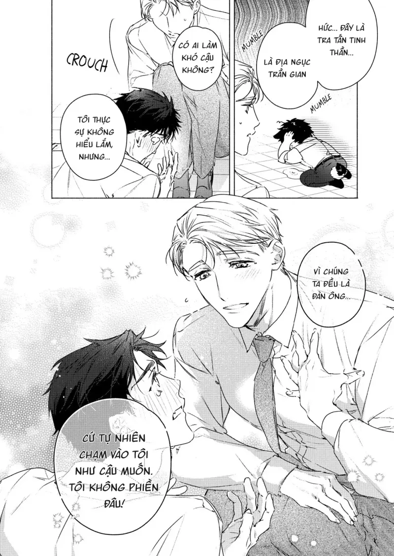 Đàn anh! Cho tôi vuốt ve bộ ngực đẩy đà của anh đi! Chapter 2 Trang 8