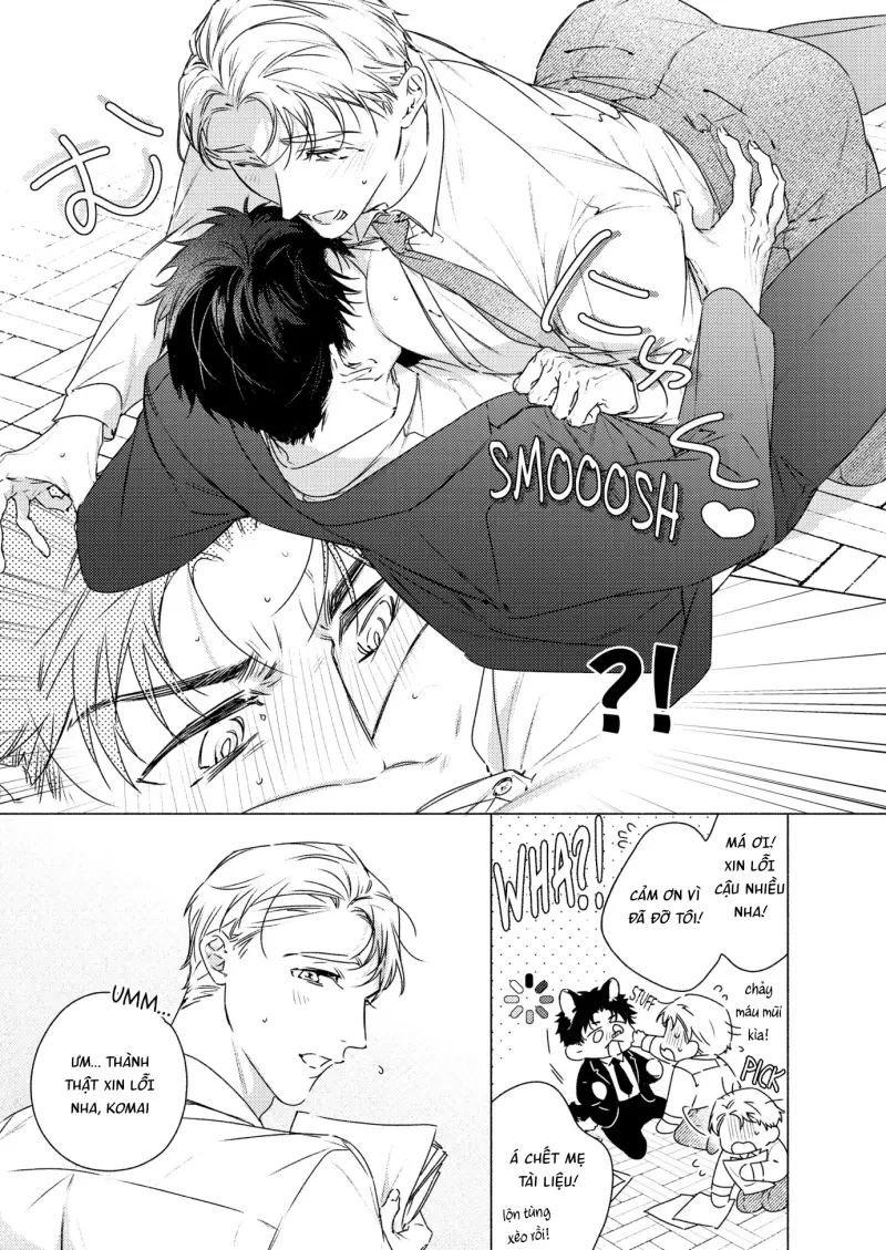 Đàn anh! Cho tôi vuốt ve bộ ngực đẩy đà của anh đi! Chapter 1 Trang 3