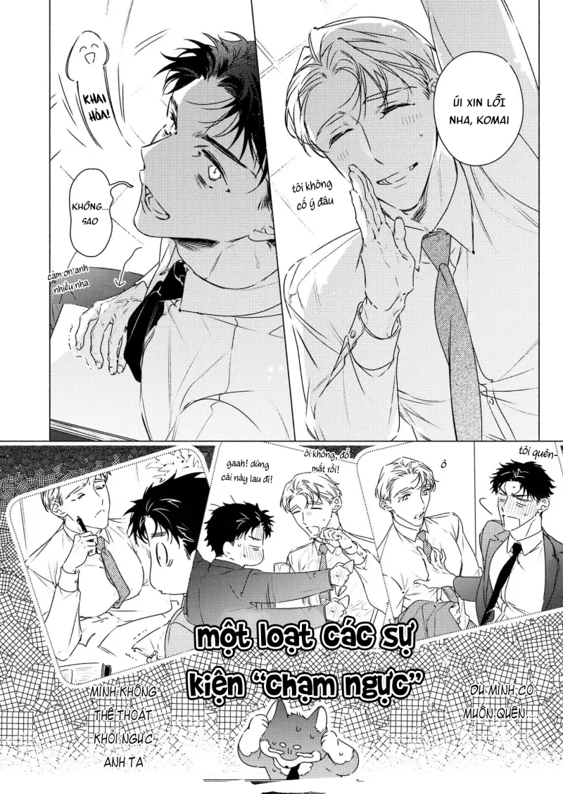 Đàn anh! Cho tôi vuốt ve bộ ngực đẩy đà của anh đi! Chapter 1 Trang 8