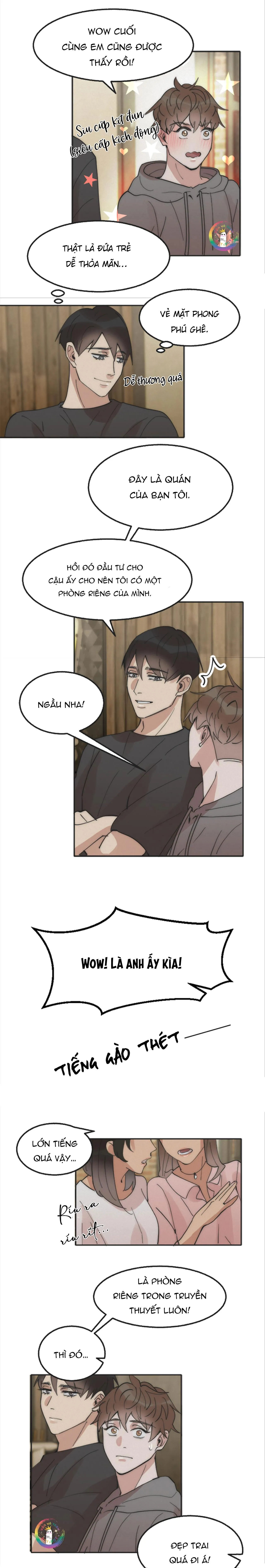 (END) Đàn Anh Sói Ca Cùng Phòng Của Tôi Chapter 4 Trang 5