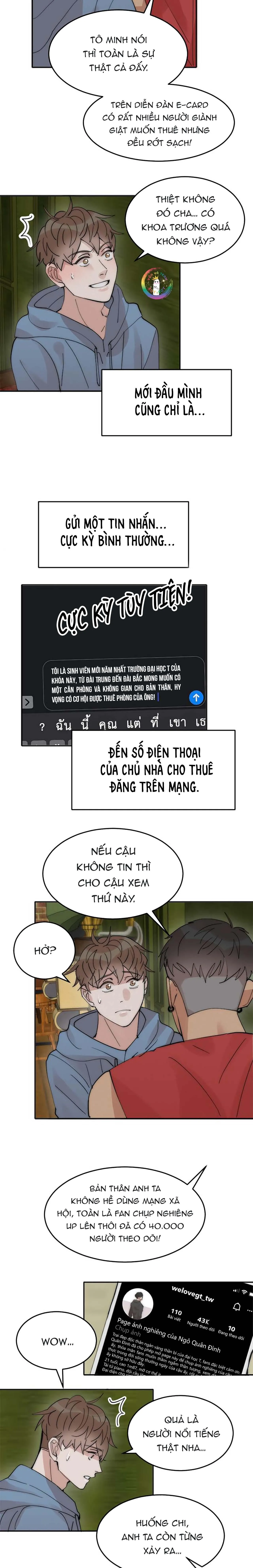 (END) Đàn Anh Sói Ca Cùng Phòng Của Tôi Chapter 8 Trang 8