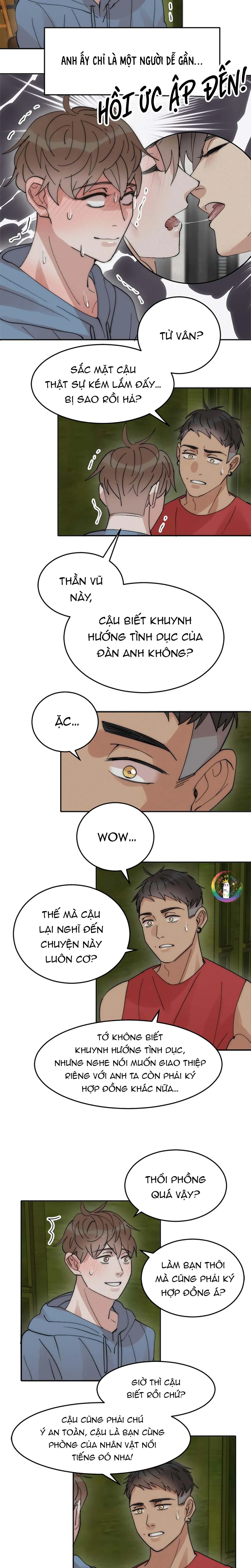 (END) Đàn Anh Sói Ca Cùng Phòng Của Tôi Chapter 8 Trang 10