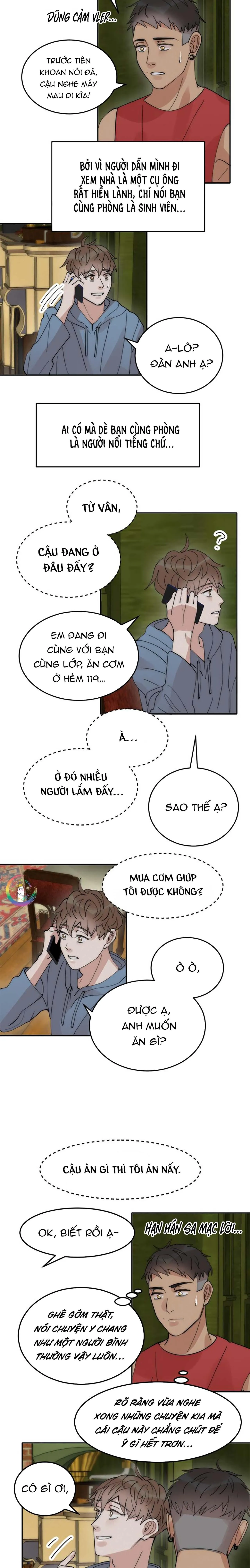 (END) Đàn Anh Sói Ca Cùng Phòng Của Tôi Chapter 8 Trang 12