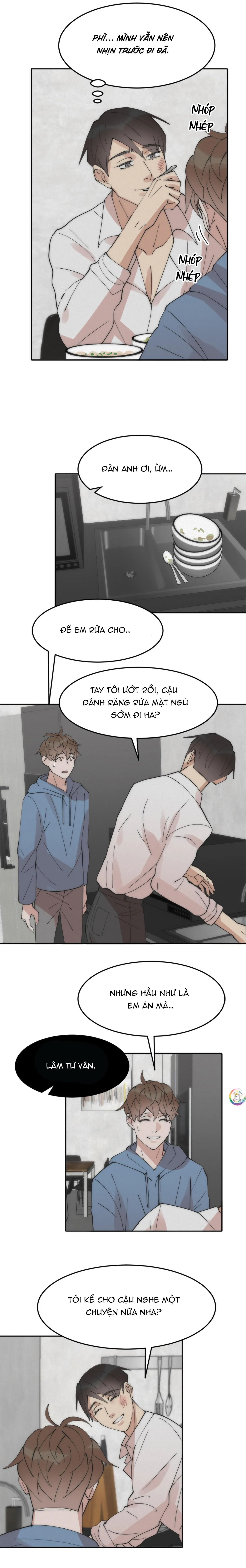 (END) Đàn Anh Sói Ca Cùng Phòng Của Tôi Chapter 11 Trang 9