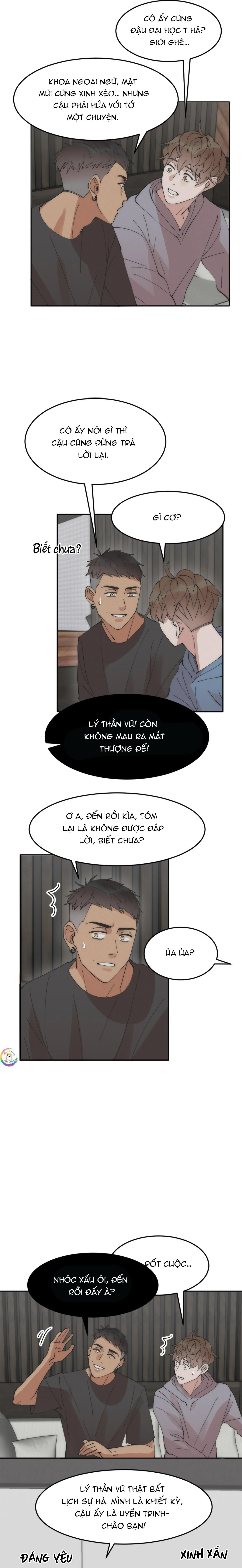 (END) Đàn Anh Sói Ca Cùng Phòng Của Tôi Chapter 11 Trang 15