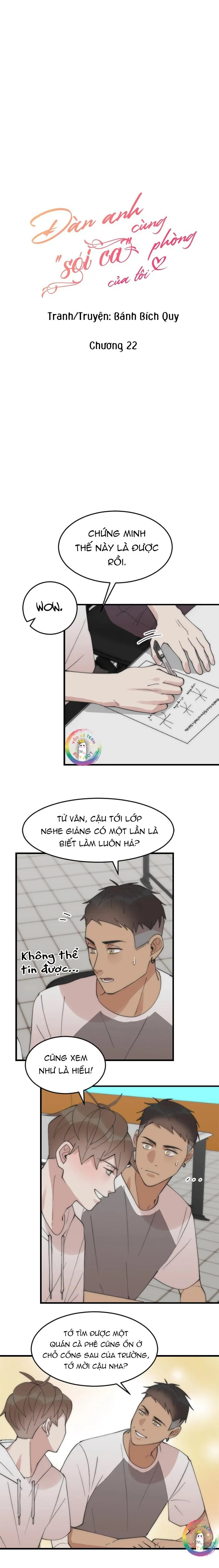 (END) Đàn Anh Sói Ca Cùng Phòng Của Tôi Chapter 22 Trang 4