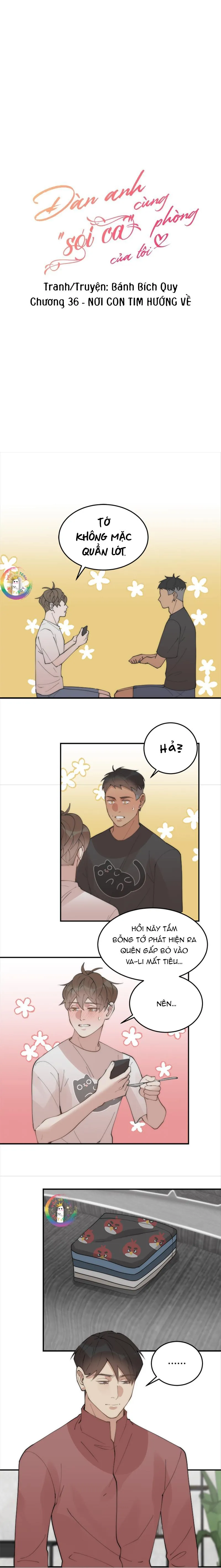 (END) Đàn Anh Sói Ca Cùng Phòng Của Tôi Chapter 36 Trang 4