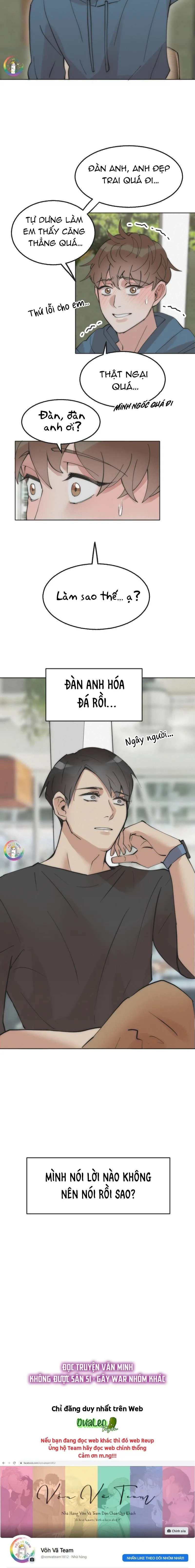 (END) Đàn Anh Sói Ca Cùng Phòng Của Tôi Chapter 1 Trang 8