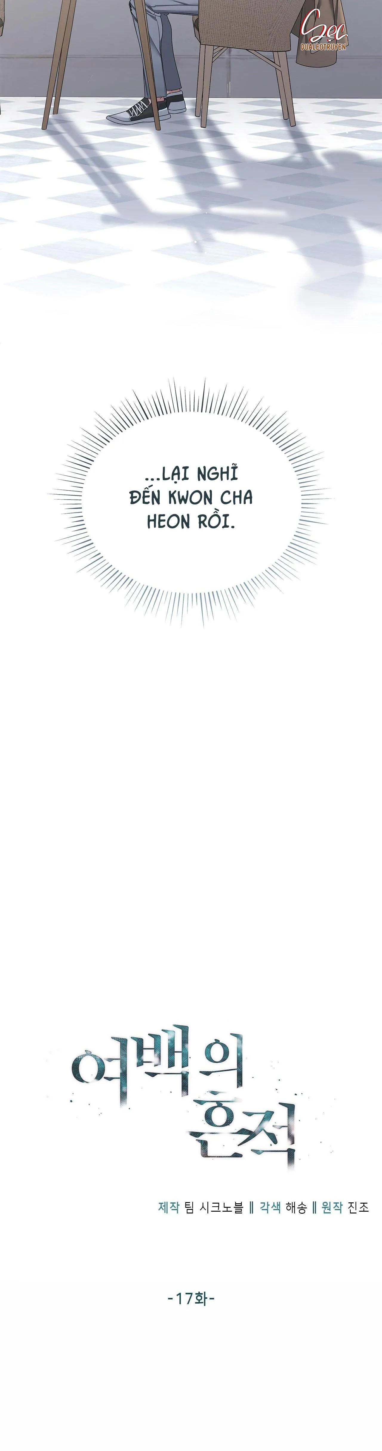 DẤU VẾT CỦA KHOẢNG TRỐNG Chapter 17 Trang 6