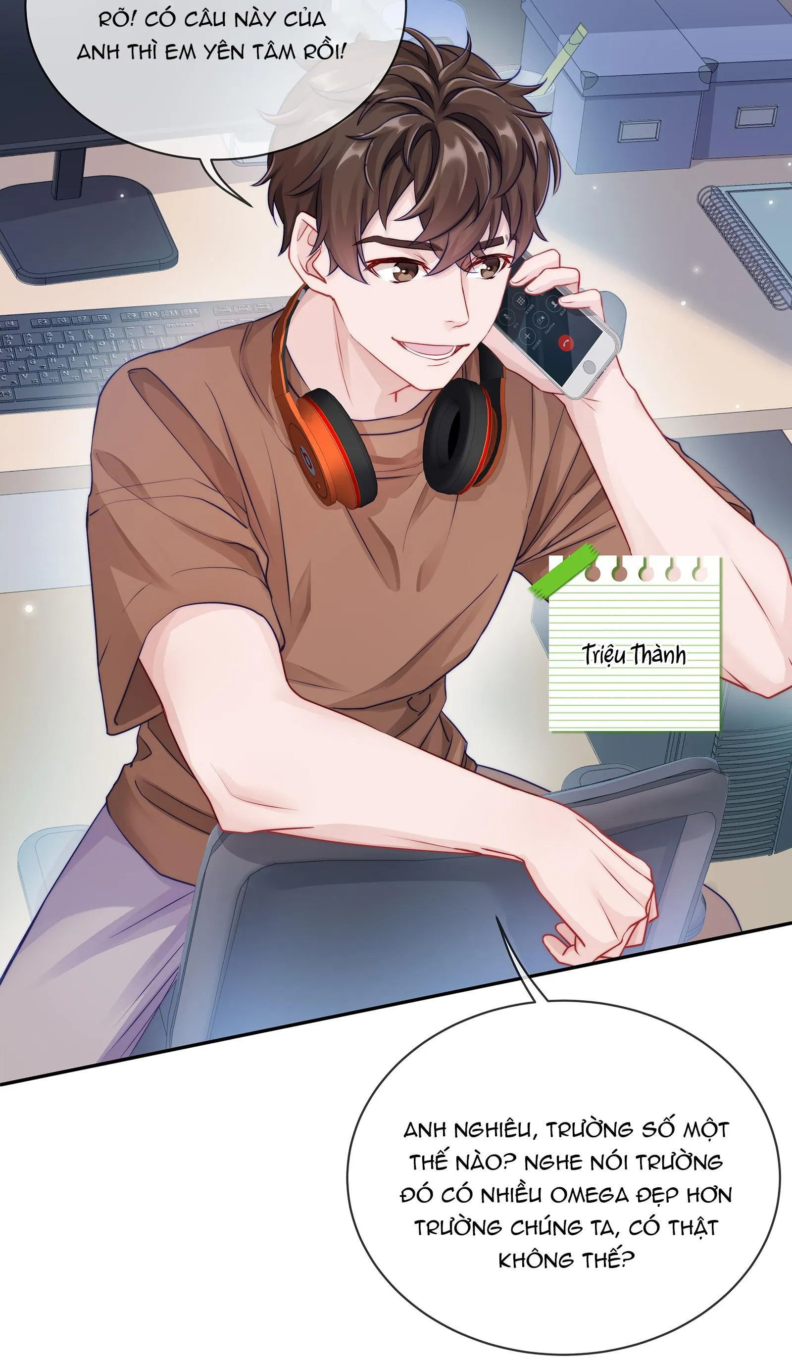 Quan tâm em đi Chapter 2 Trang 15