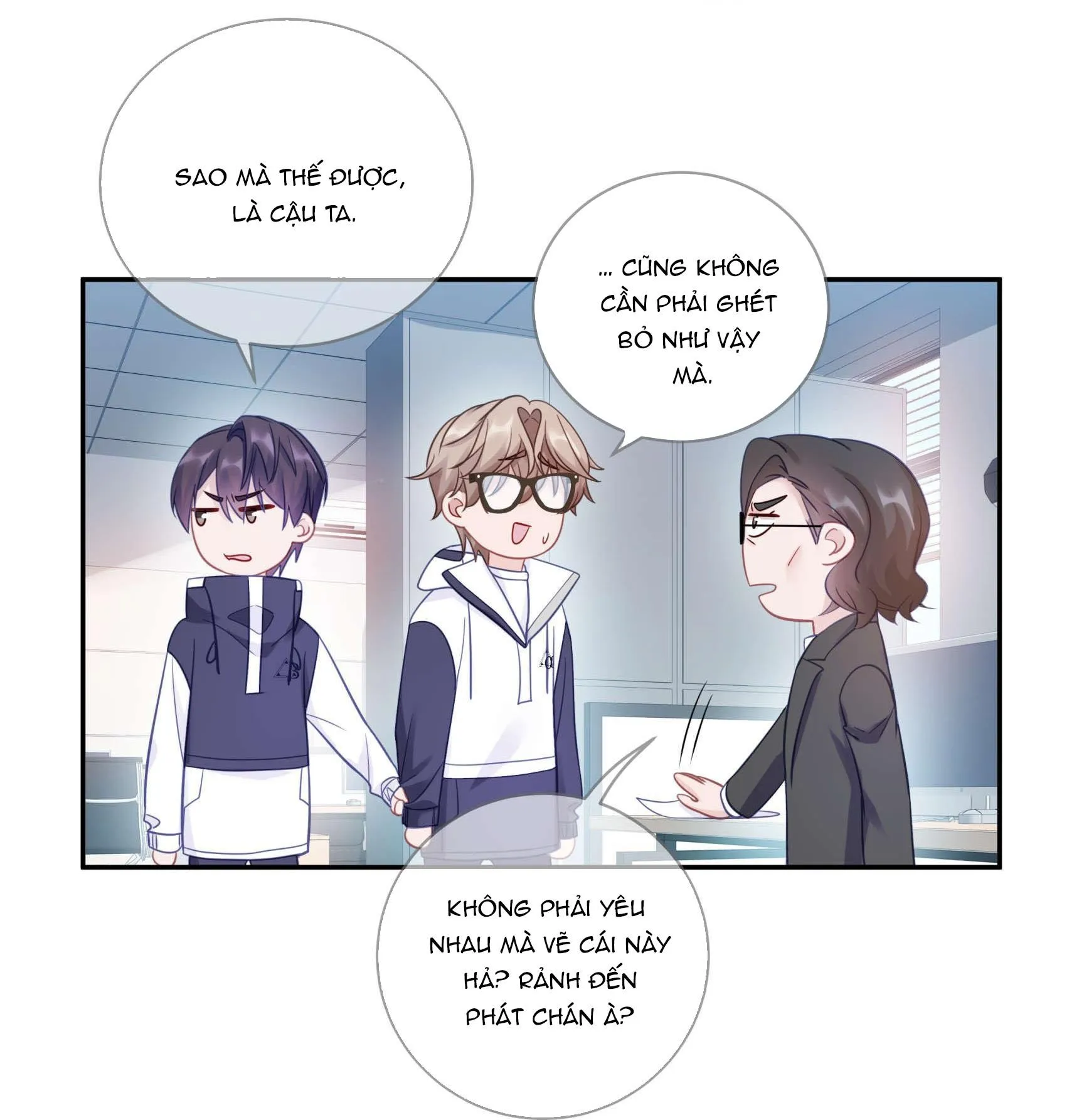 Quan tâm em đi Chapter 14 Trang 14