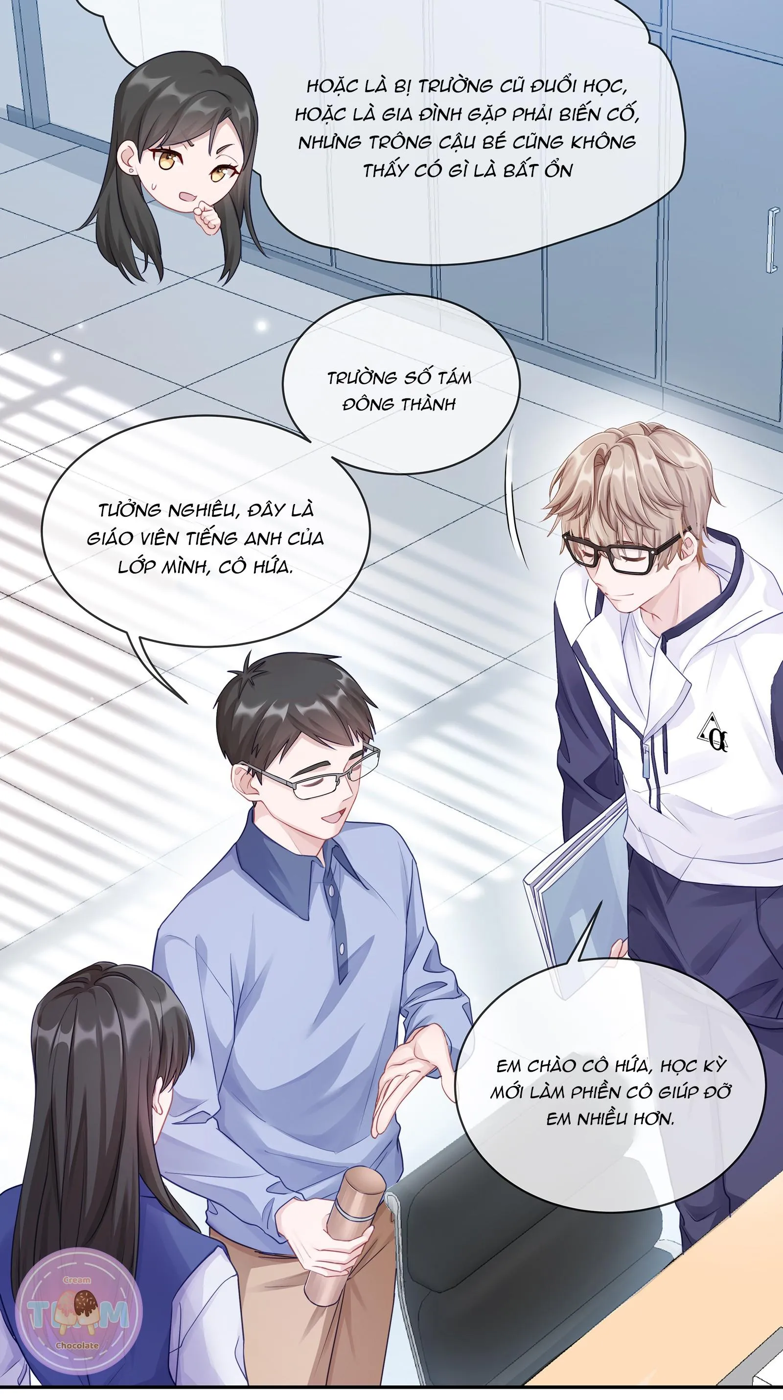 Quan tâm em đi Chapter 1 Trang 18