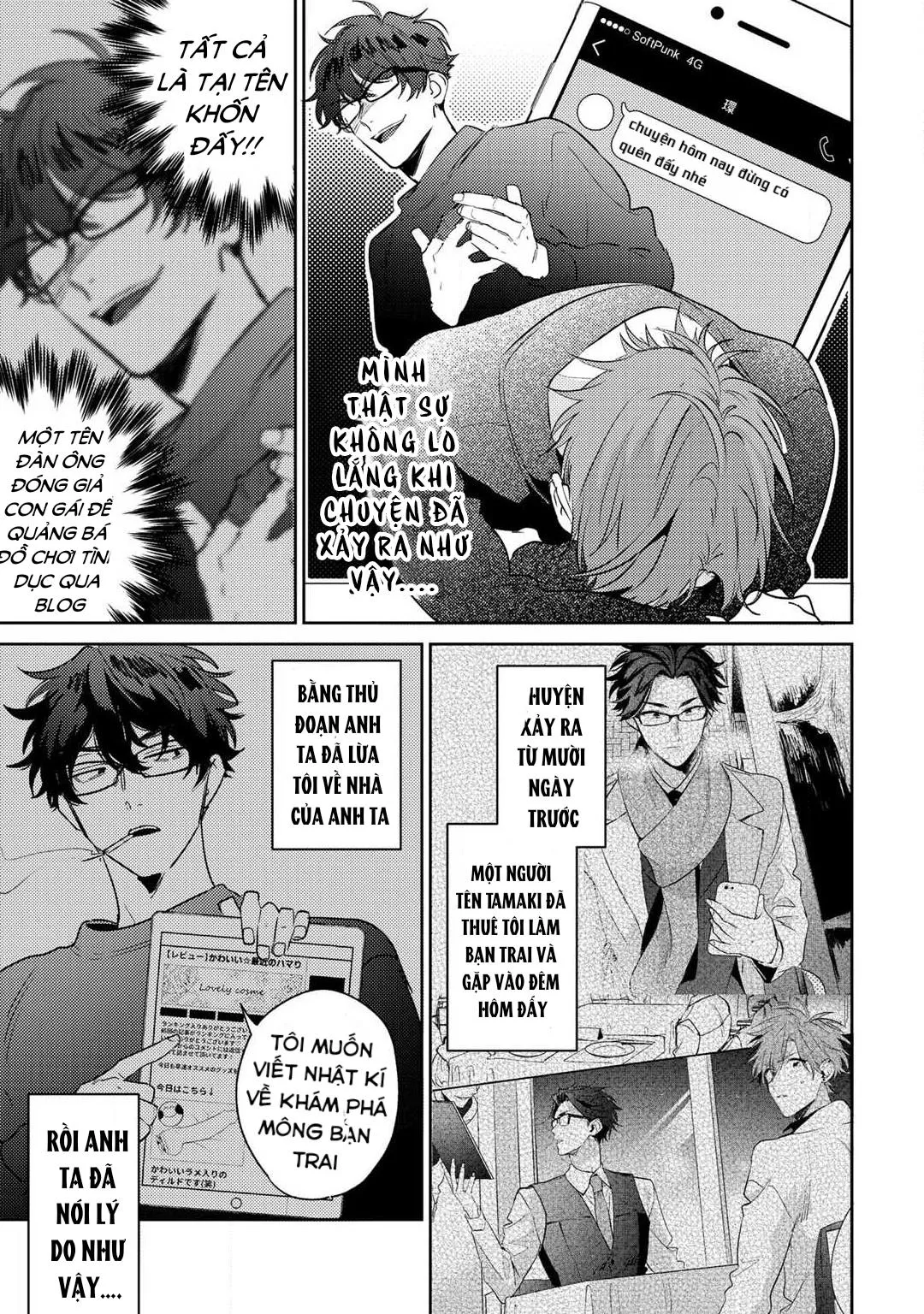 Đề Cử Dùng Mông Của “ Bạn Trai Cho Thuê” Chapter 2 Trang 3