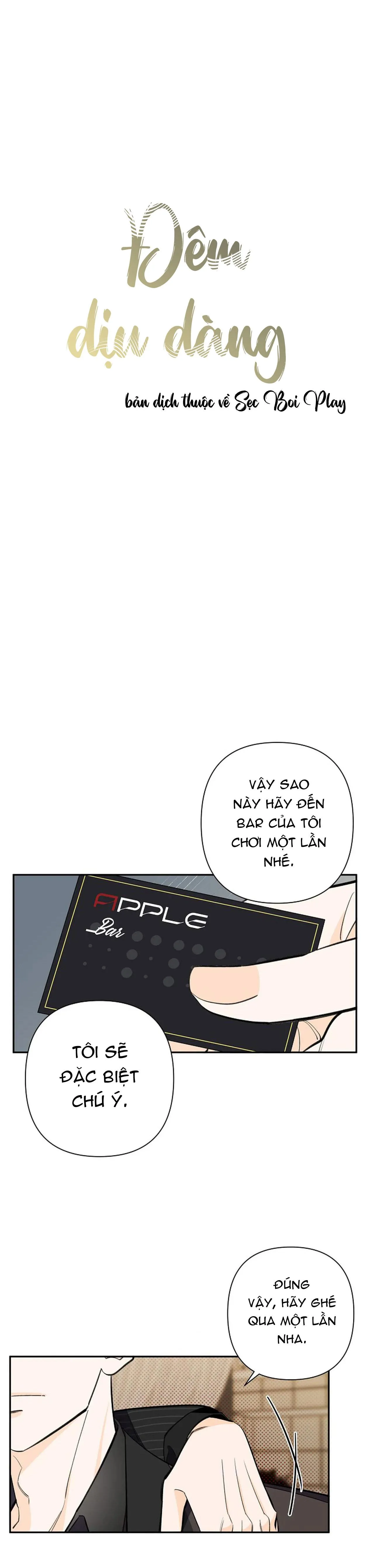 ĐÊM DỊU DÀNG Chapter 47 Trang 3