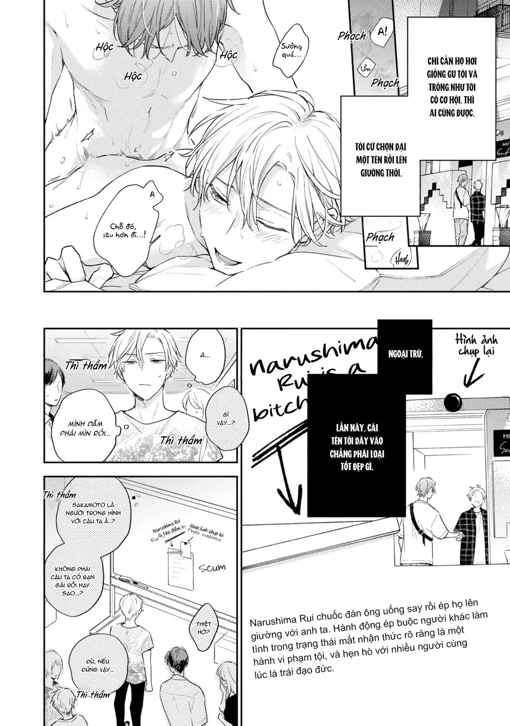 Đêm Trắng, Dục Vọng Và Nỗi Đau Chapter 8 Trang 4