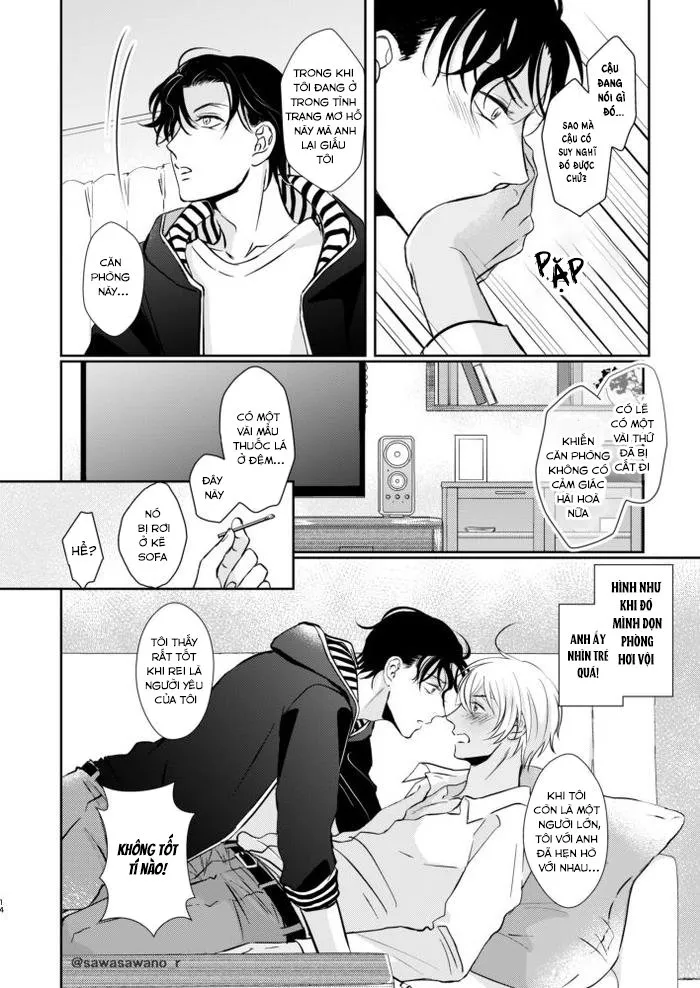 Detective Conan Dj – Junai Paradox by Iri Chapter 1 Trang 13