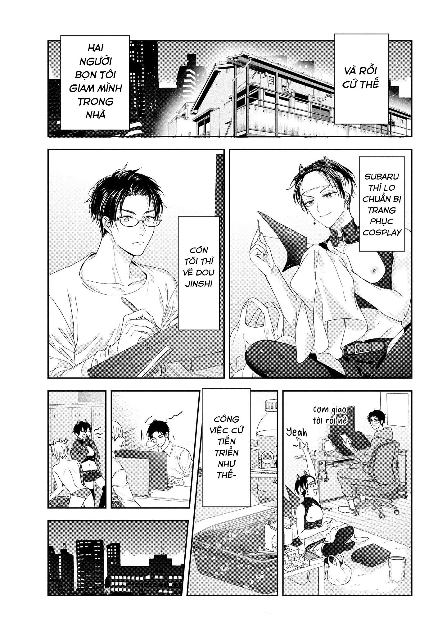 Dịch vụ vận chuyển Inma-kun Chapter 3 Trang 8