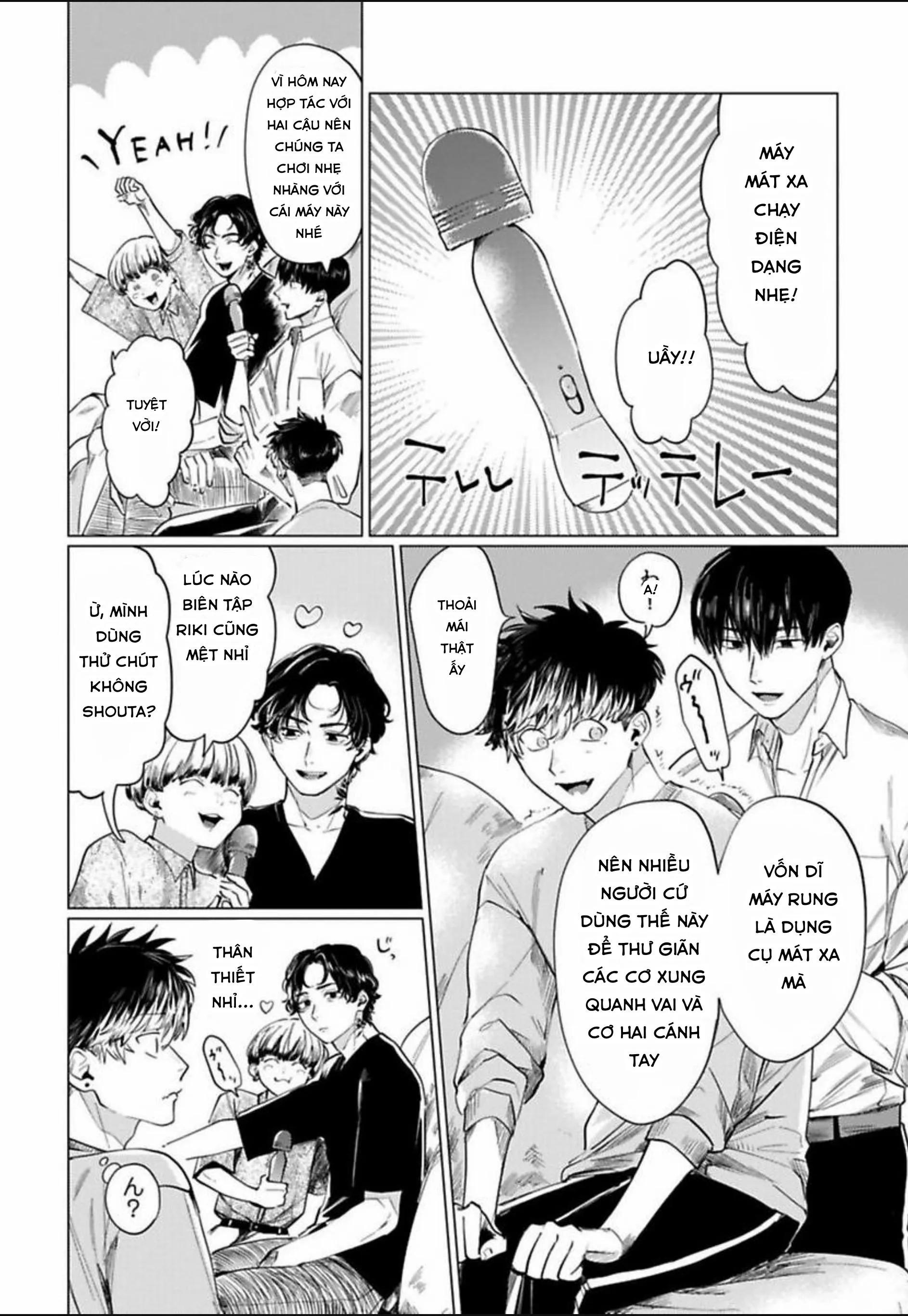 Điểm ngọt ngào của Inudou-kun Chapter 3 Trang 12