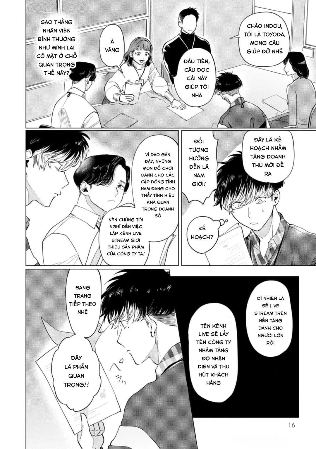 Điểm ngọt ngào của Inudou-kun Chapter 1 Trang 12