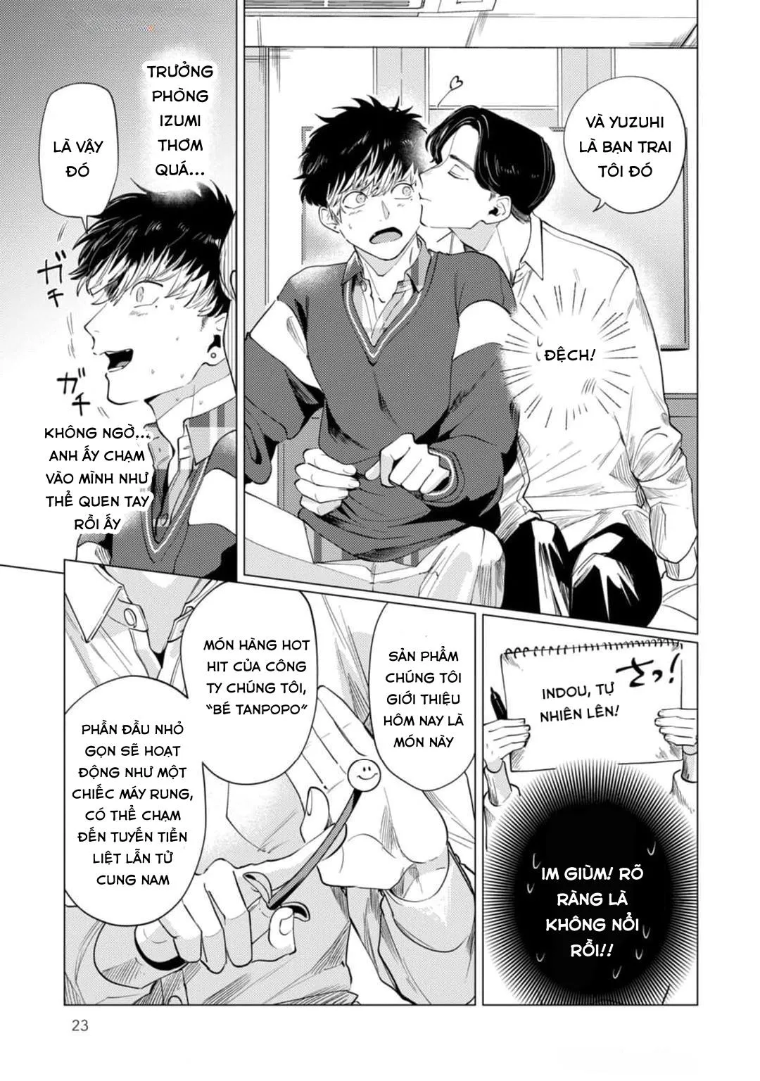 Điểm ngọt ngào của Inudou-kun Chapter 1 Trang 19