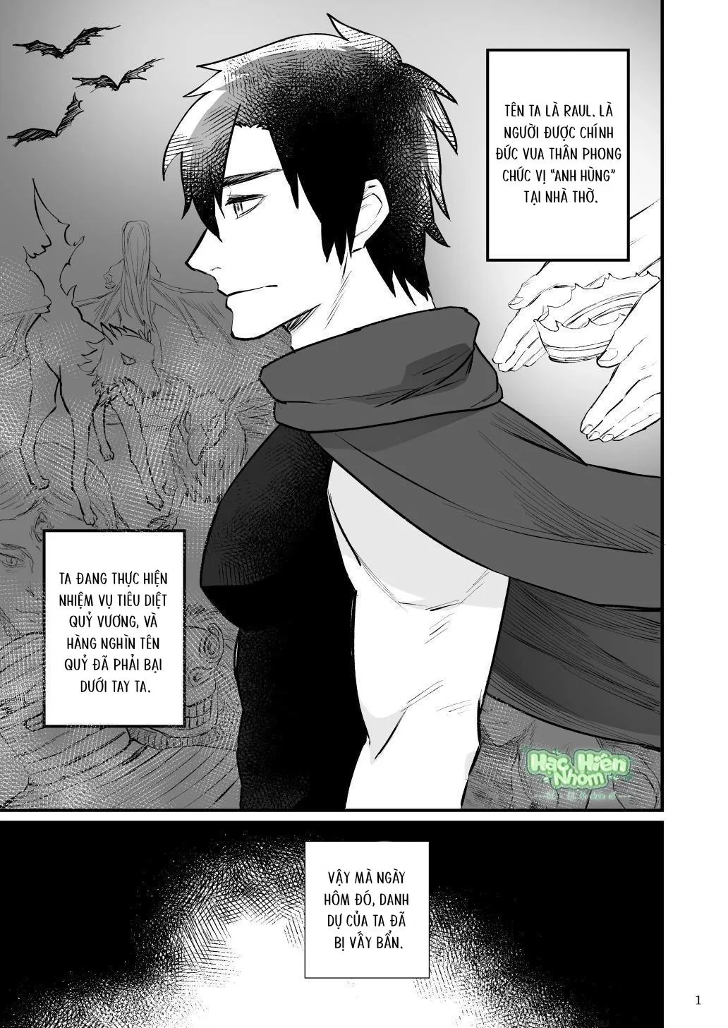 Điểm yếu của vị anh hùng vĩ đại lại chính là hậu môn! Chapter 2 Trang 3