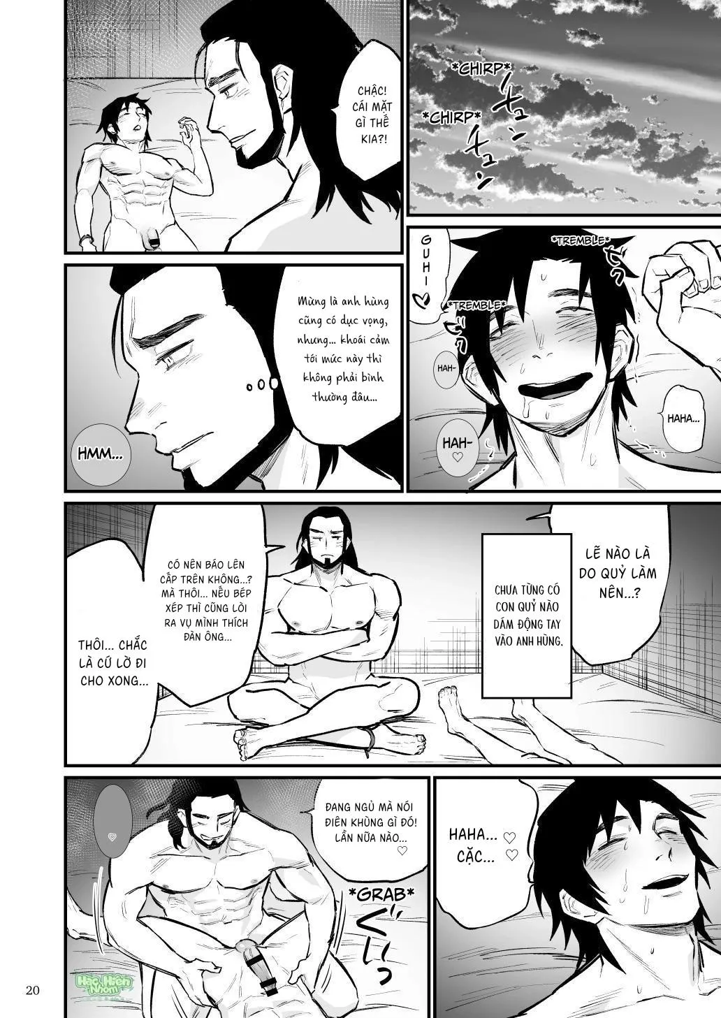 Điểm yếu của vị anh hùng vĩ đại lại chính là hậu môn! Chapter 2 Trang 22