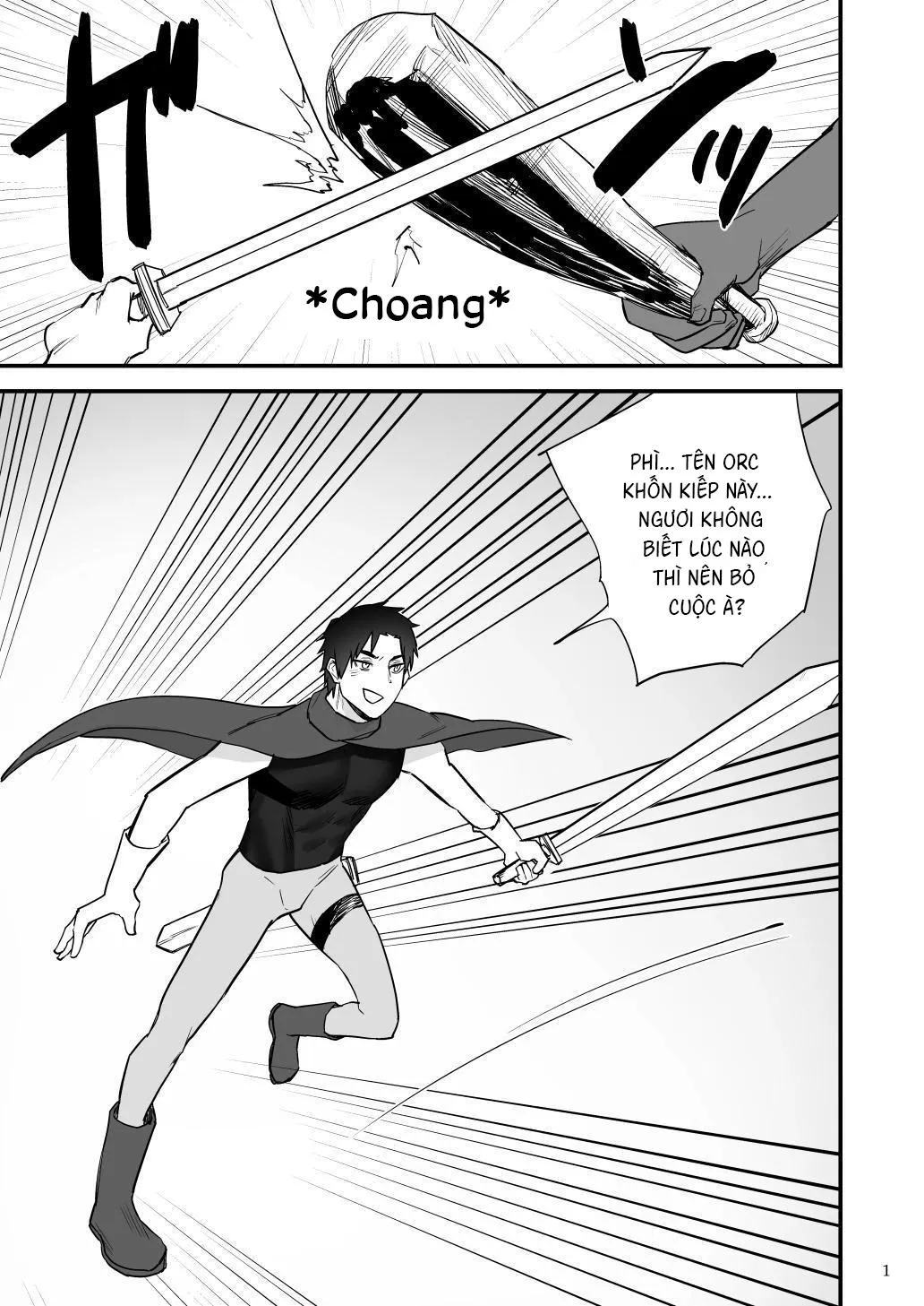 Điểm yếu của vị anh hùng vĩ đại lại chính là hậu môn! Chapter 3 Trang 3