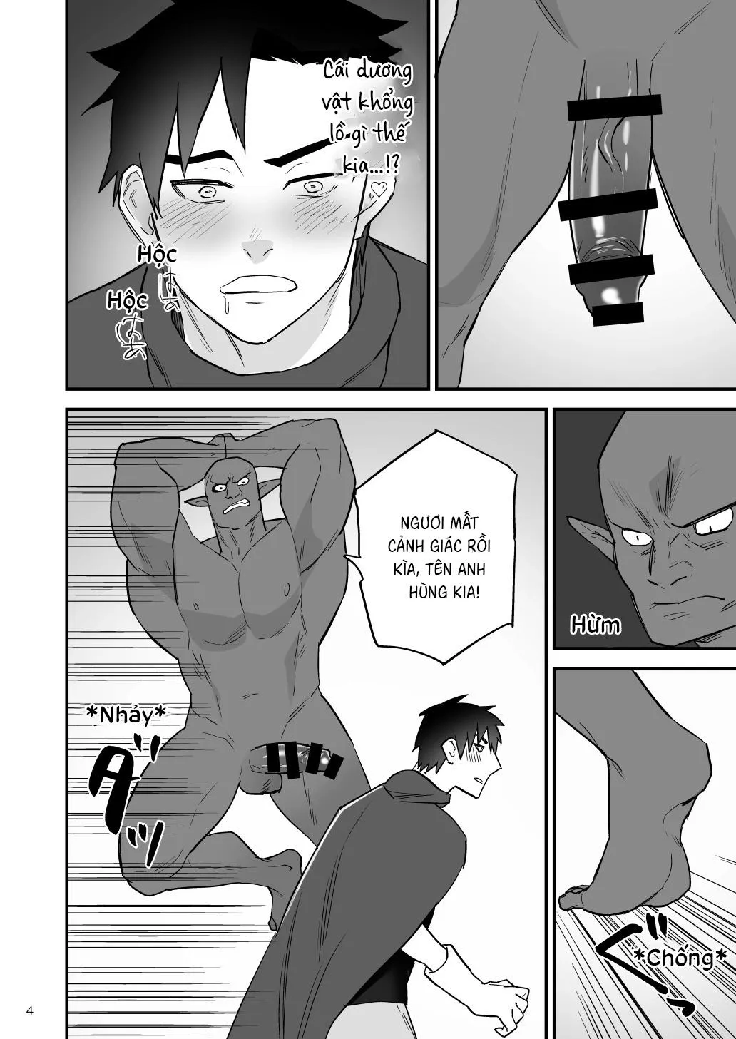 Điểm yếu của vị anh hùng vĩ đại lại chính là hậu môn! Chapter 3 Trang 6