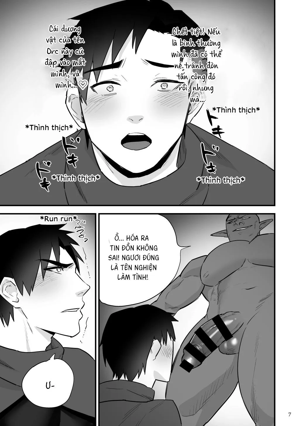 Điểm yếu của vị anh hùng vĩ đại lại chính là hậu môn! Chapter 3 Trang 9