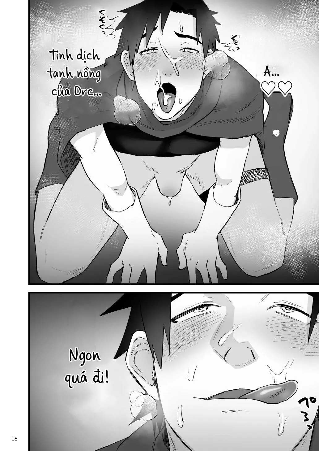 Điểm yếu của vị anh hùng vĩ đại lại chính là hậu môn! Chapter 3 Trang 20