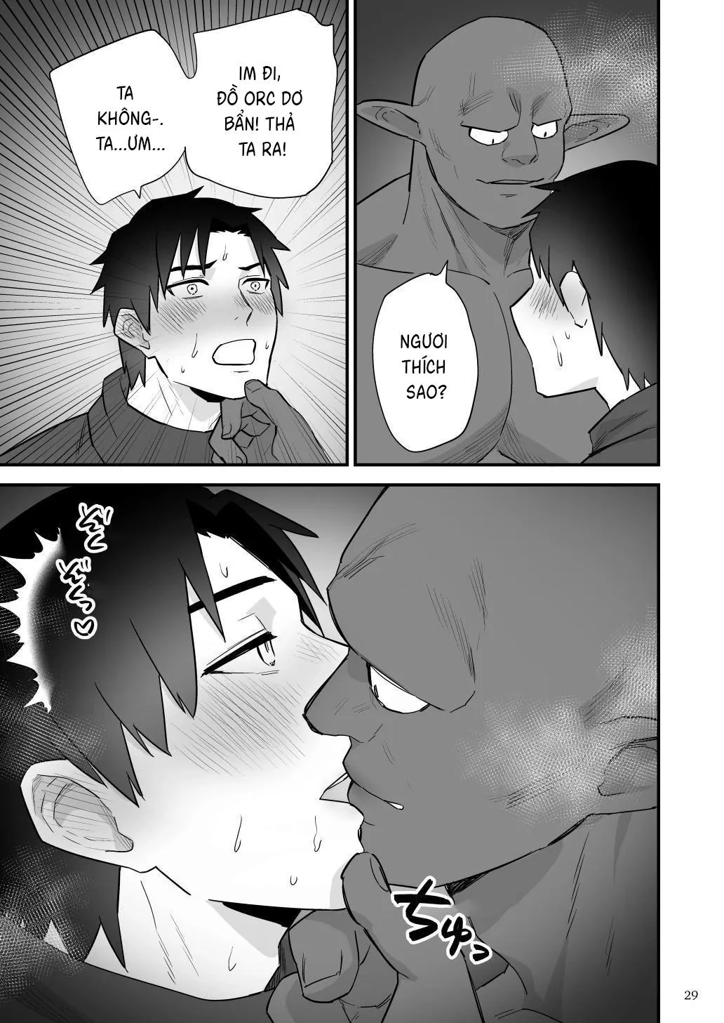 Điểm yếu của vị anh hùng vĩ đại lại chính là hậu môn! Chapter 3 Trang 31