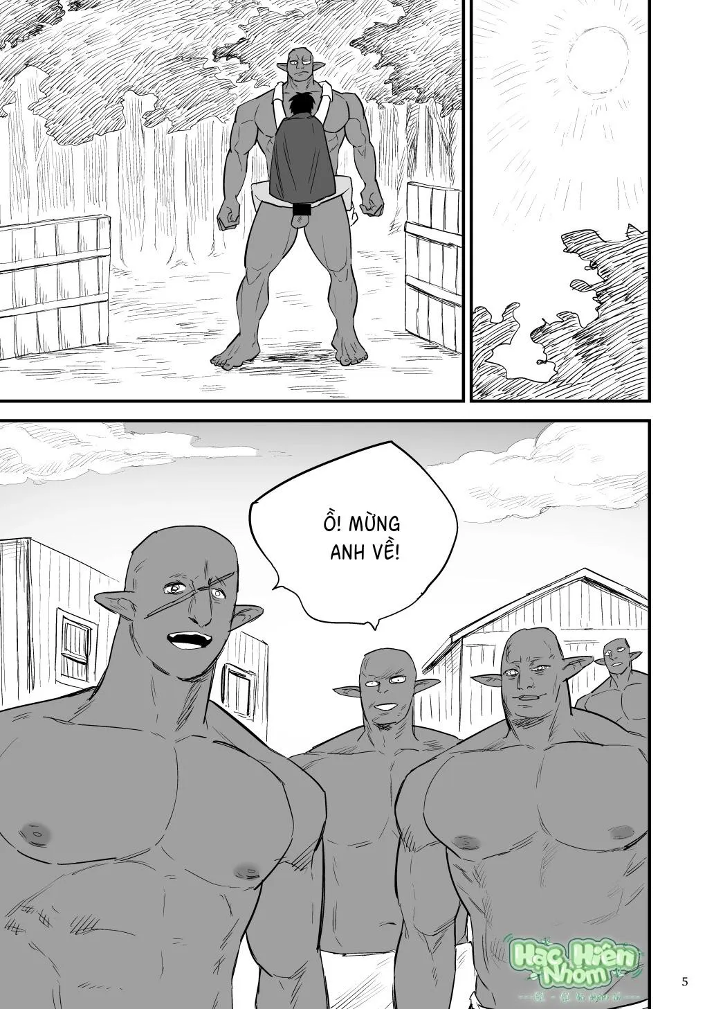 Điểm yếu của vị anh hùng vĩ đại lại chính là hậu môn! Chapter 4 Trang 7