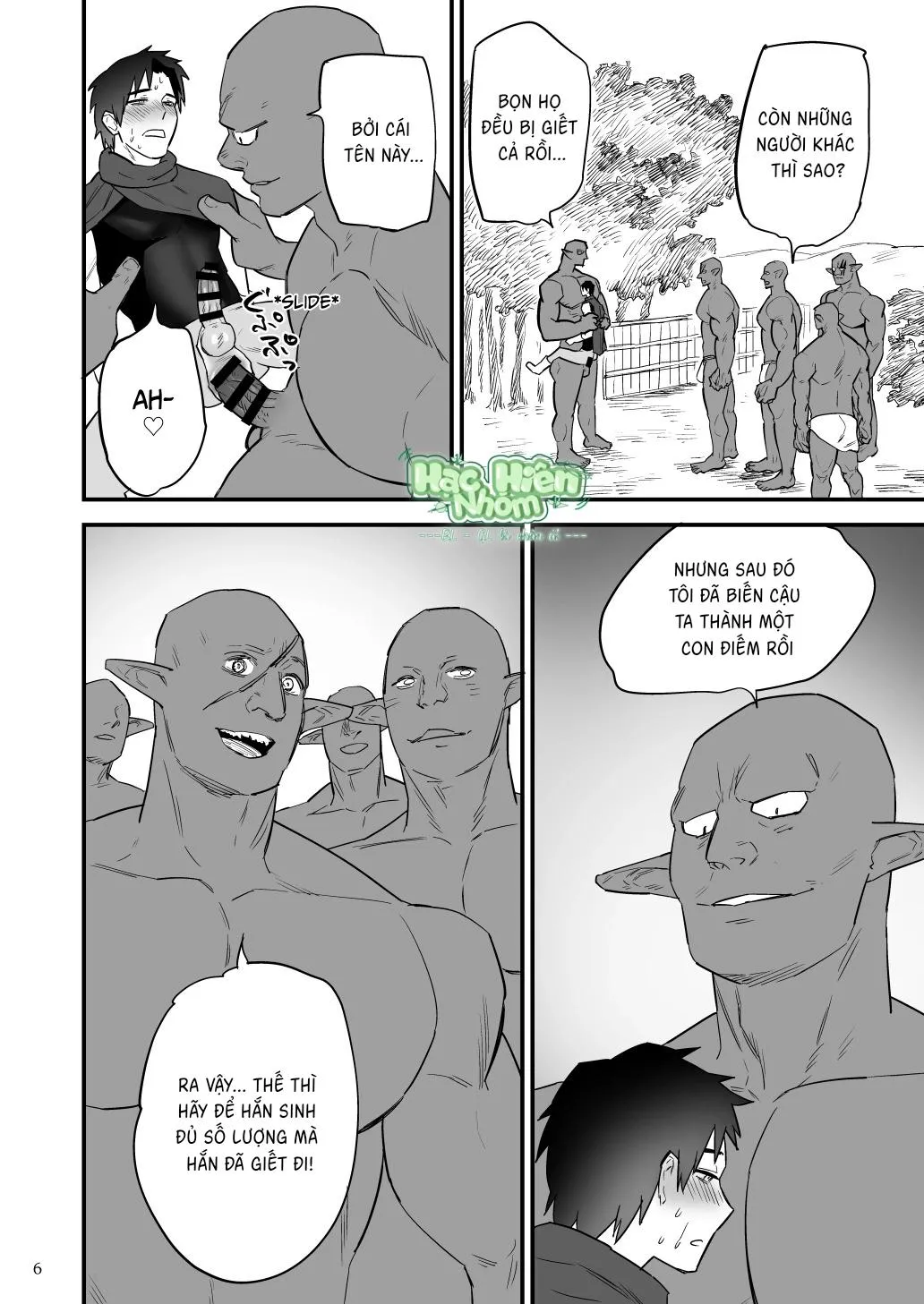 Điểm yếu của vị anh hùng vĩ đại lại chính là hậu môn! Chapter 4 Trang 8