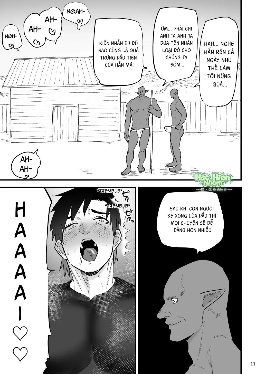 Điểm yếu của vị anh hùng vĩ đại lại chính là hậu môn! Chapter 4 Trang 13