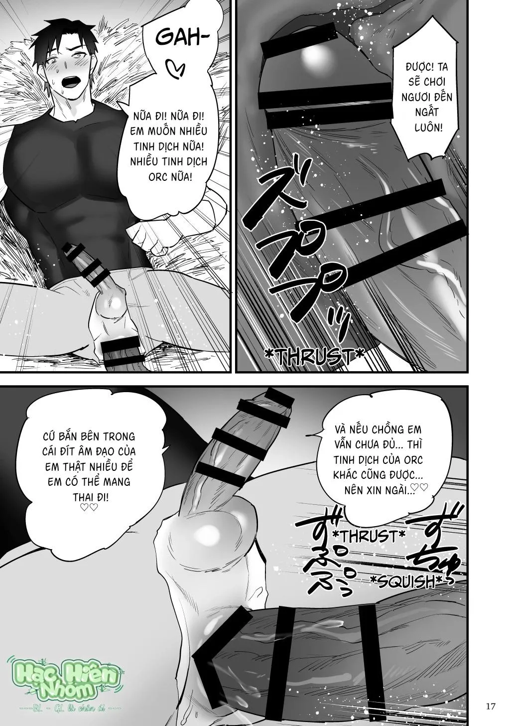 Điểm yếu của vị anh hùng vĩ đại lại chính là hậu môn! Chapter 4 Trang 19