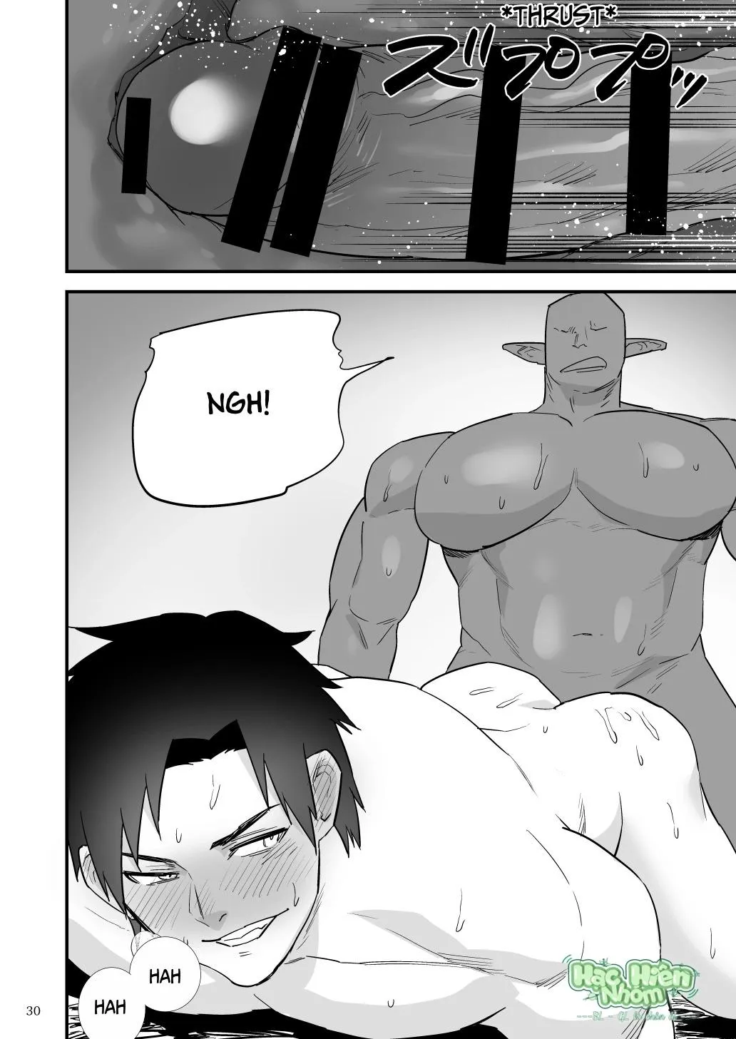 Điểm yếu của vị anh hùng vĩ đại lại chính là hậu môn! Chapter 4 Trang 32