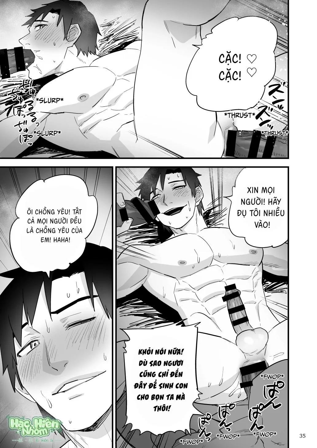 Điểm yếu của vị anh hùng vĩ đại lại chính là hậu môn! Chapter 4 Trang 37