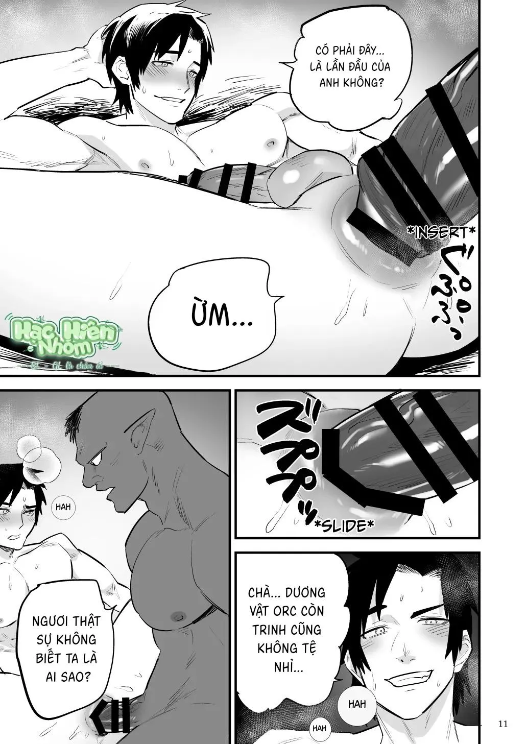 Điểm yếu của vị anh hùng vĩ đại lại chính là hậu môn! Chapter 5 Trang 13