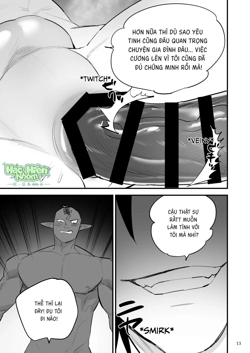 Điểm yếu của vị anh hùng vĩ đại lại chính là hậu môn! Chapter 5 Trang 15