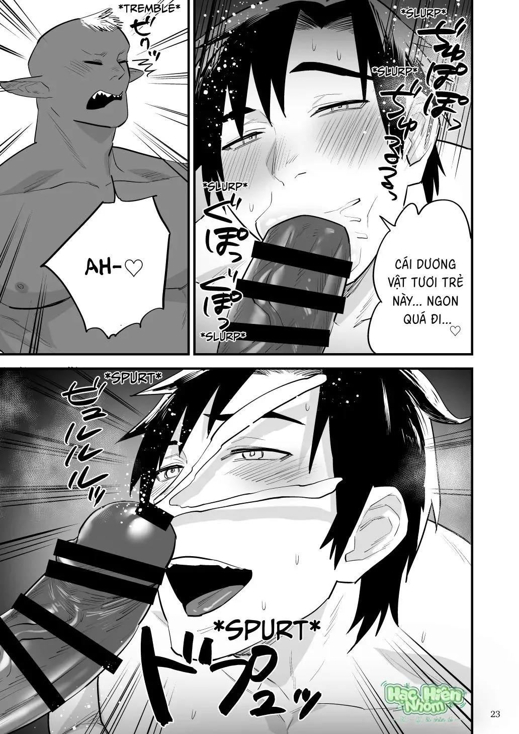 Điểm yếu của vị anh hùng vĩ đại lại chính là hậu môn! Chapter 5 Trang 25