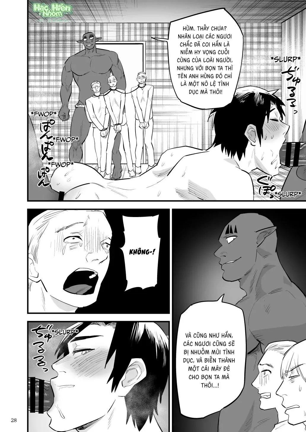 Điểm yếu của vị anh hùng vĩ đại lại chính là hậu môn! Chapter 5 Trang 30