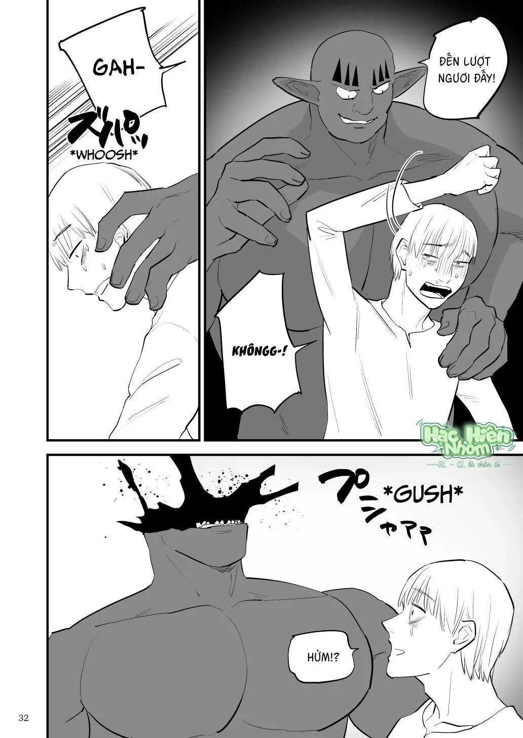 Điểm yếu của vị anh hùng vĩ đại lại chính là hậu môn! Chapter 5 Trang 34