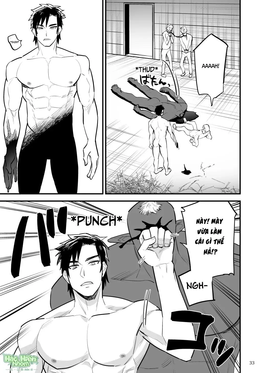 Điểm yếu của vị anh hùng vĩ đại lại chính là hậu môn! Chapter 5 Trang 35