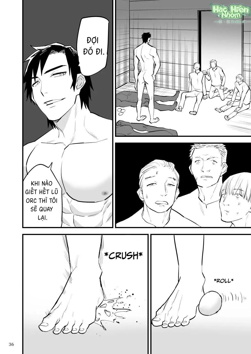 Điểm yếu của vị anh hùng vĩ đại lại chính là hậu môn! Chapter 5 Trang 38