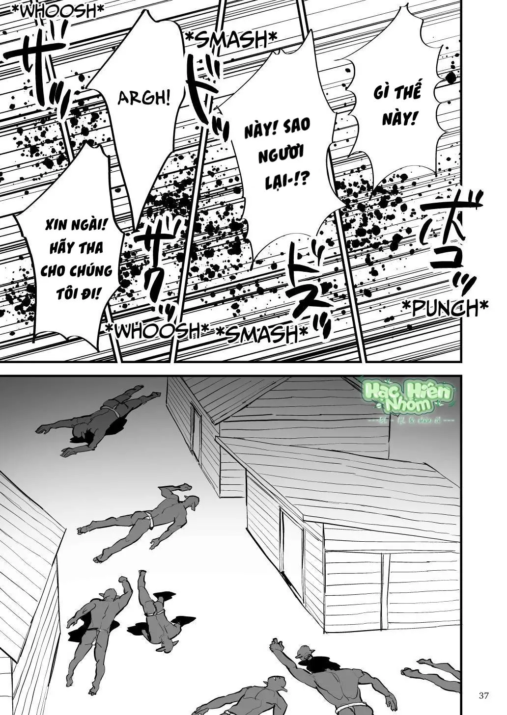 Điểm yếu của vị anh hùng vĩ đại lại chính là hậu môn! Chapter 5 Trang 39